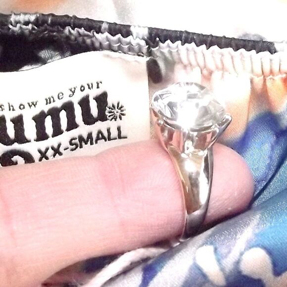 new SHOW ME YOUR MUMU Maxi Dress, XXS, Minty Floral, Heather Halter, Tall Vent - Picture 13 of 16